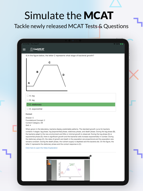 Screenshot #6 pour Crack the MCAT Exam