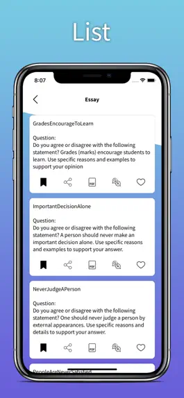 Game screenshot IELTS Essay apk