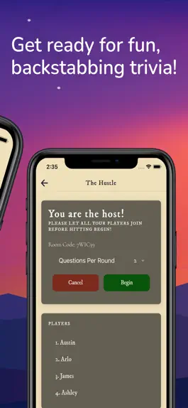 Game screenshot The Hustle - Trivia Party Game apk