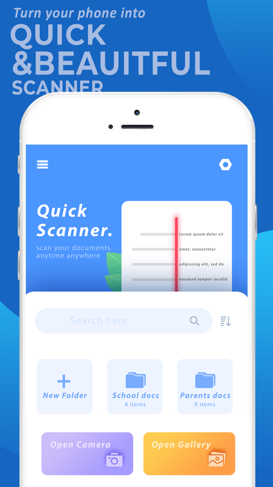 Quick Scanner - Scan Documents - 2.0 - (iOS)
