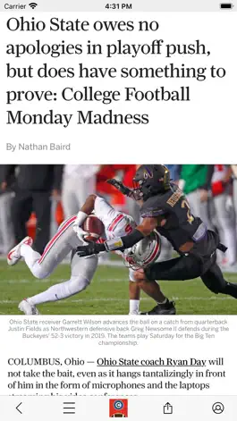 Game screenshot Buckeyes Football News apk