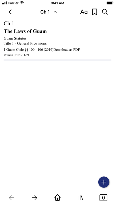 Guam Statutes by PocketLaw Screenshot