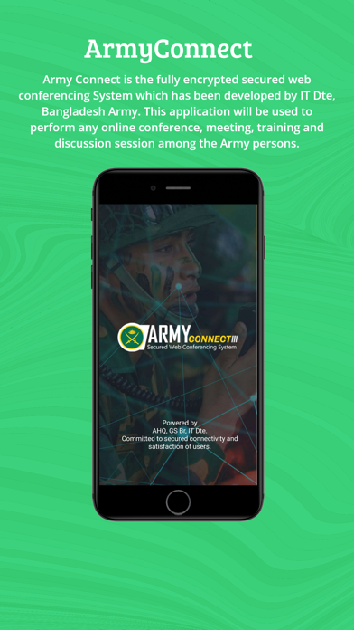 Army Connect iPhone screenshot 1 - Utilities app