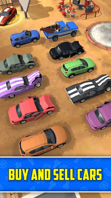 Scrapyard Tycoon Idle Game Screenshot