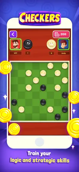 Game screenshot Checkers: Fun Board Game apk