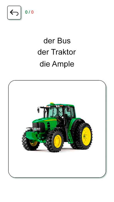 Learn and play German + Screenshot