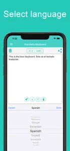 Translator Keyboard : All Lang screenshot #3 for iPhone