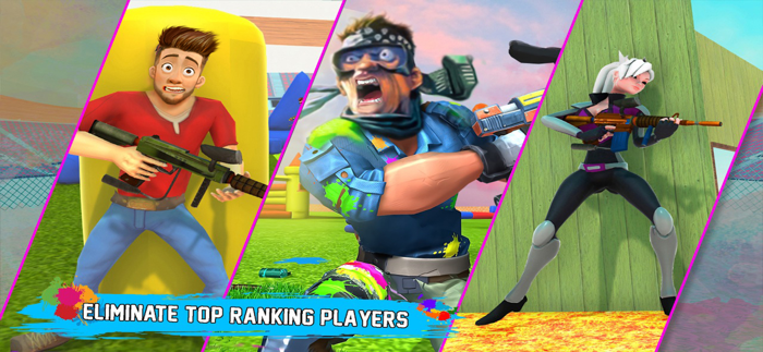 Paintball Shooting Arena Games