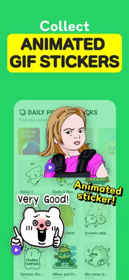 Game screenshot GIF Stickers for Whatsapp Chat mod apk