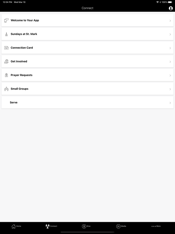 St. Mark HSV iPad screenshot 2 - Lifestyle app