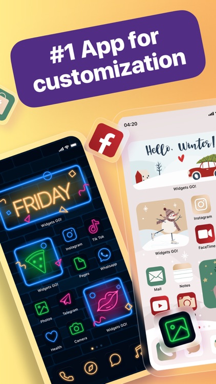 Widgets GO! Themes Icons Photo screenshot-3