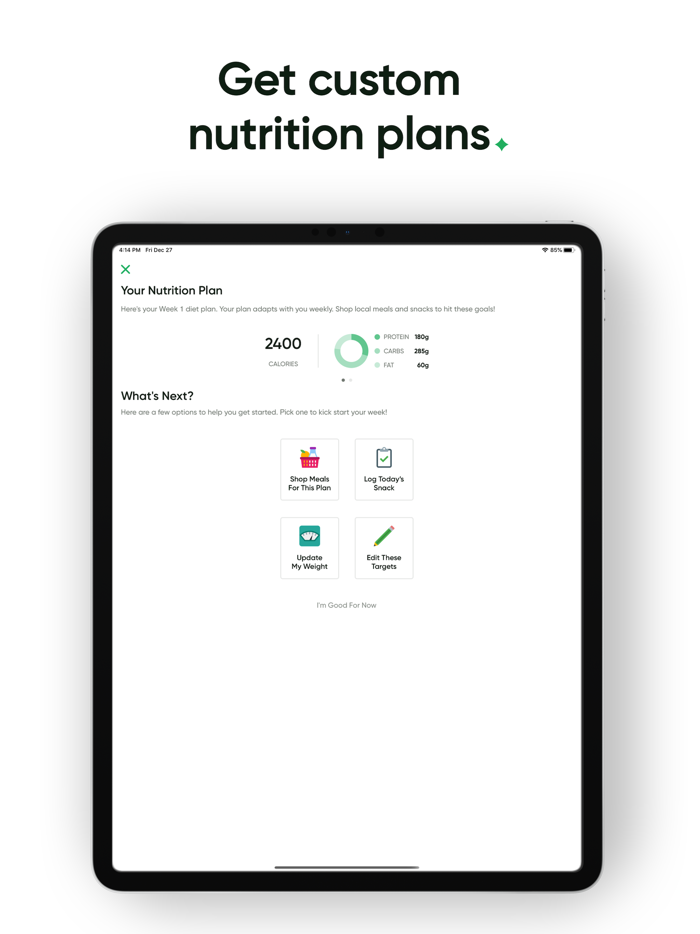 FitGenie Macro and Food Tracker