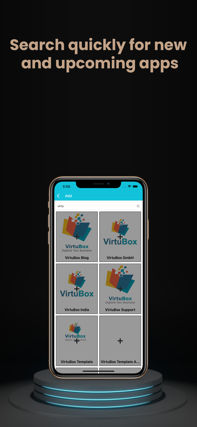 VirtuApp Online Business store