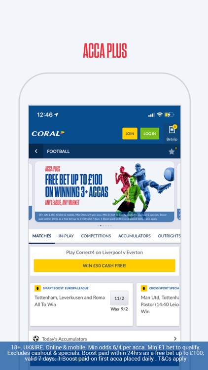 coral betting app for blackberry