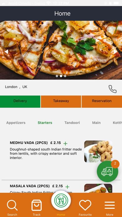 NamasteIndia.london Screenshot