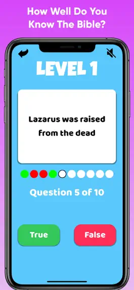 Game screenshot Bible Quiz - True Or False? mod apk