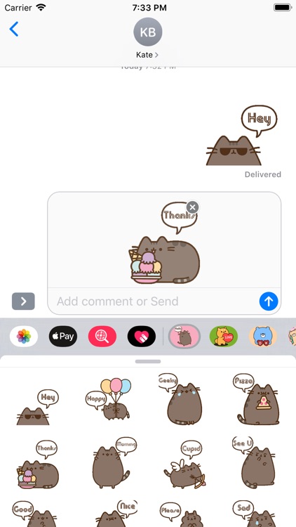 Cat Kun Stickers for iMessage