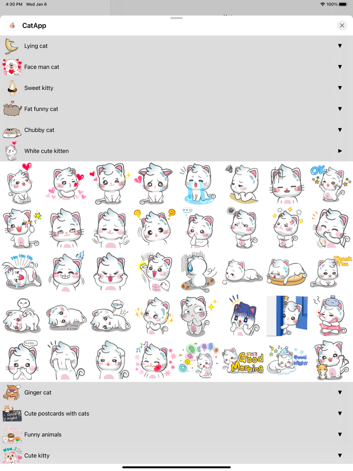 Kitty Stickers