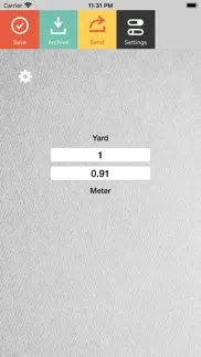 yard meter iphone screenshot 1