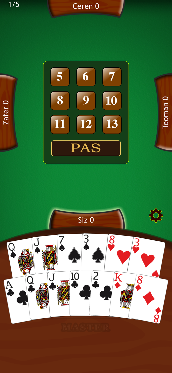 Batak Master İnternetsiz Batak