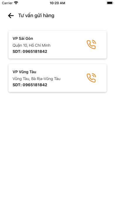 Xe Hưng Phát Vũng Tàu Screenshot