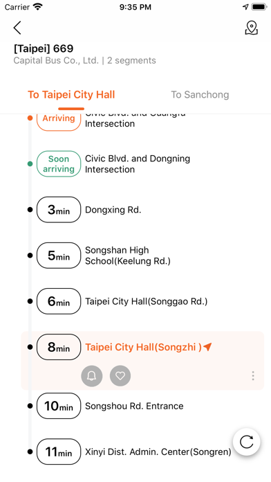 Taiwan Bus+ Screenshot
