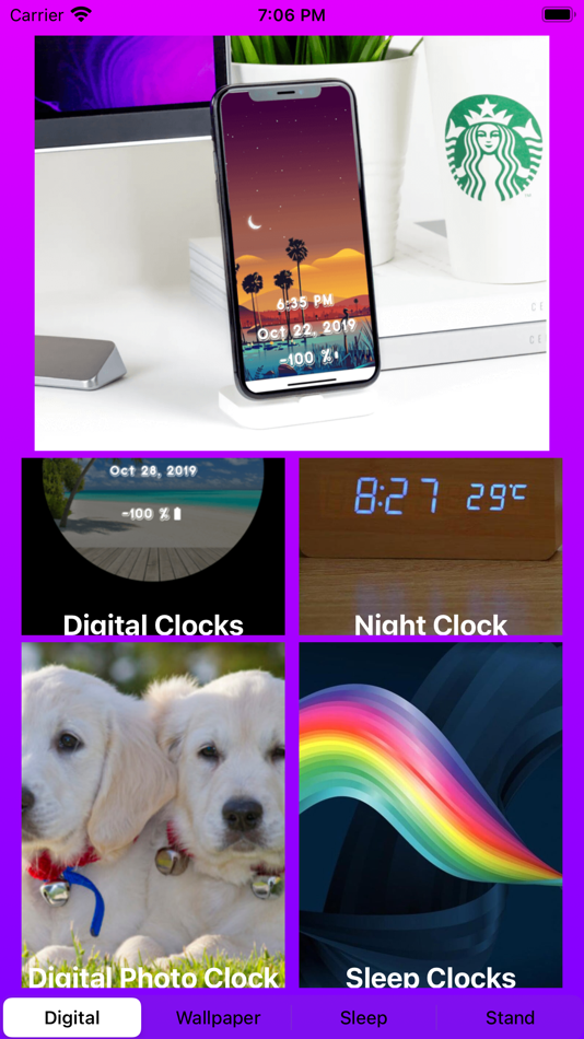 ClockDisplay - Time Wallpapers - 1.0.15 - (iOS)