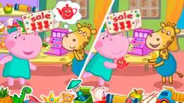 funny shop hippo shopping game iphone screenshot 4