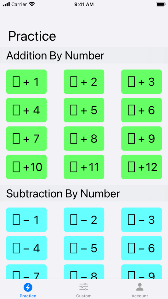 #6. FlashToPass - Math Flash Cards (iOS) 由: Scybot Technologies, L.L.C.