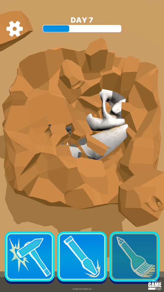 #4. Fossil Hunter (iOS) 由: Casual Labo Inc.