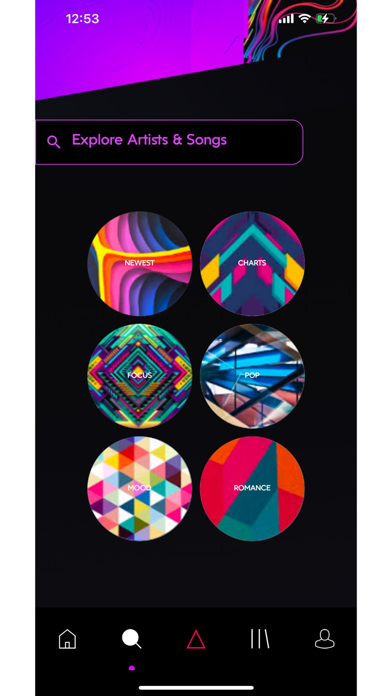 Aria Music Screenshot