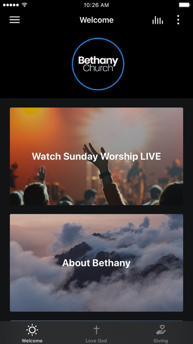 Bethany Church Green Bay app screenshot