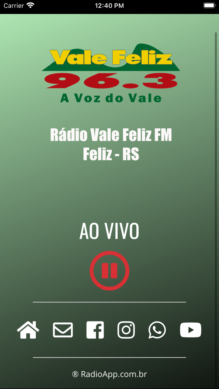 Rádio Vale Feliz FM - 96.3