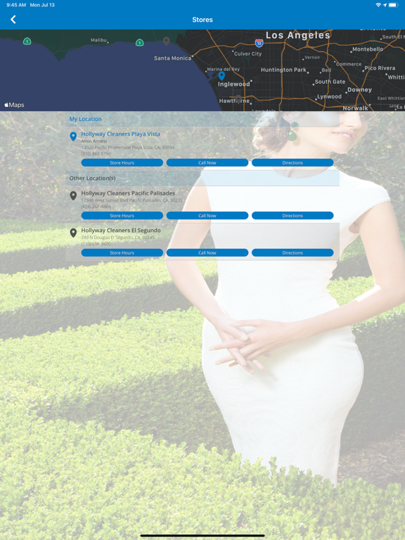 Hollyway Cleaners iPad screenshot 2 - Lifestyle app