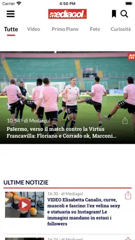 Game screenshot Mediagol Palermo News mod apk