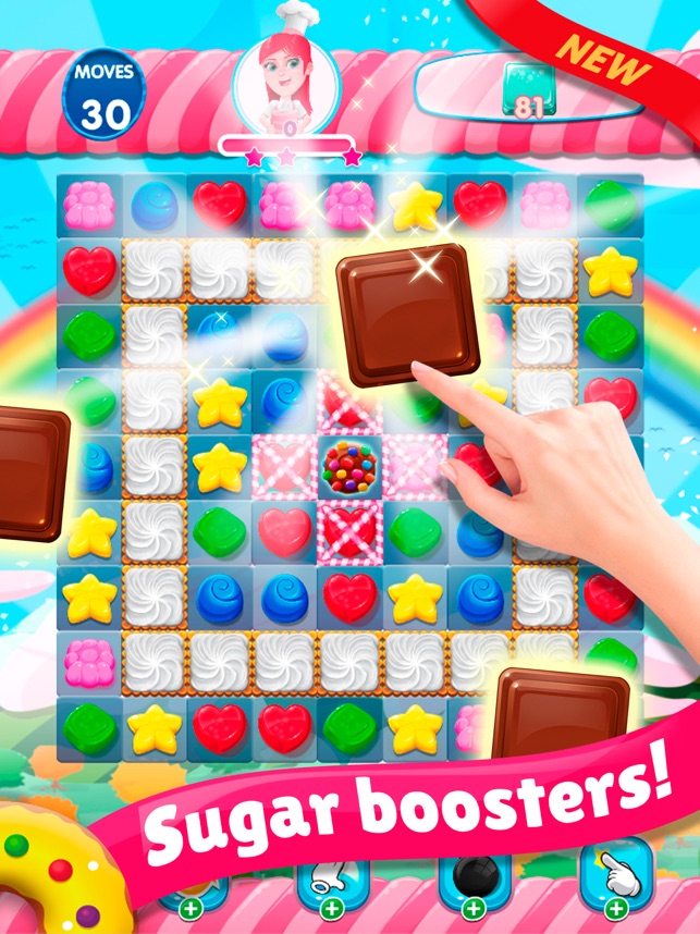 Candy Sweet Fruit games soda jelly blast 3 crush app Meads Puzzle