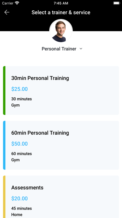 Downs Fitness Screenshot