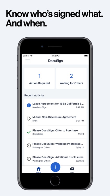 DocuSign - Upload & Sign Docs