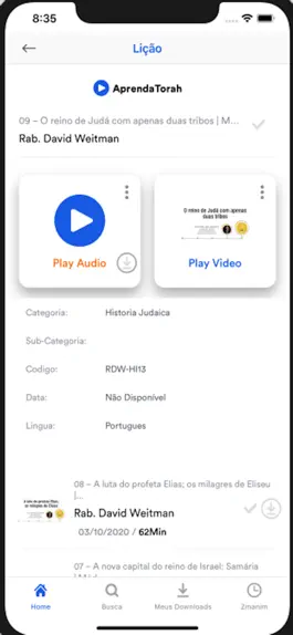 Game screenshot AprendaTorah apk