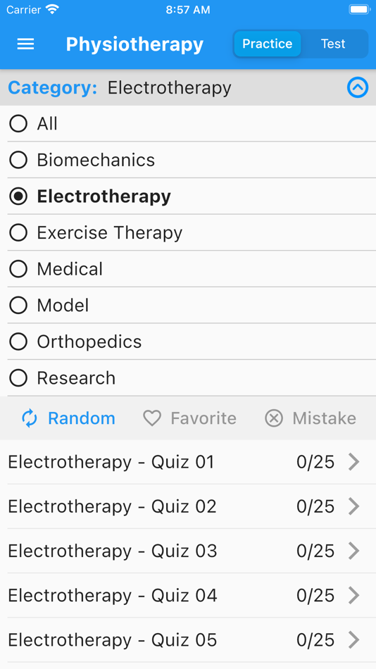 Physiotherapy Quiz - 1.0 - (iOS)