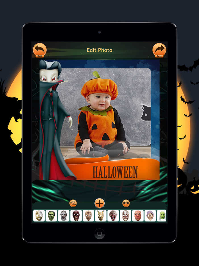 Halloween Photo Frames Trick