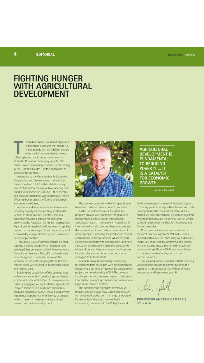 ACIAR Partners Magazine