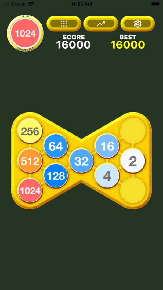 #2. 2048 3D - Number Merge (iOS) 由: Mapletree Apps