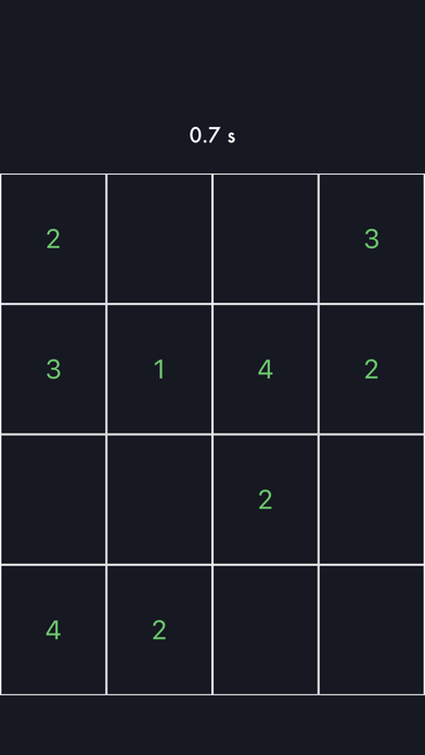 Sudoku Wear 4x4 - Watch Game Screenshot