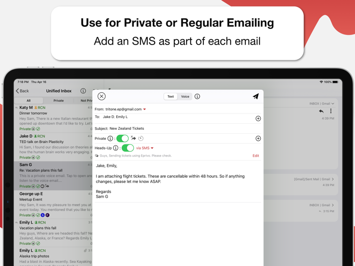 EPRIVO Mail - Encrypted Email