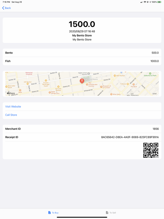 DigitalReceipt: Sale Portal