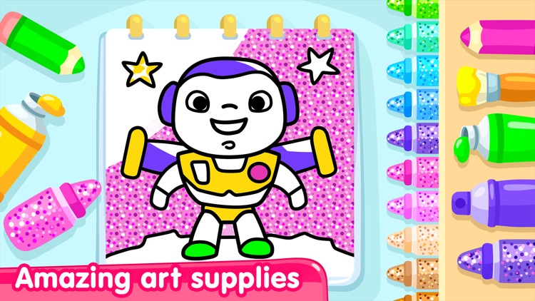 Coloring Pages: Baby Games screenshot-3