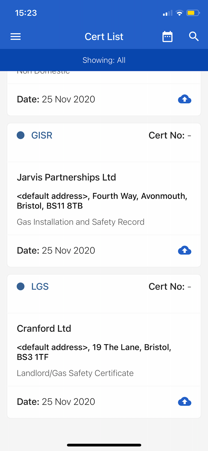 Clik Cert screenshot 1