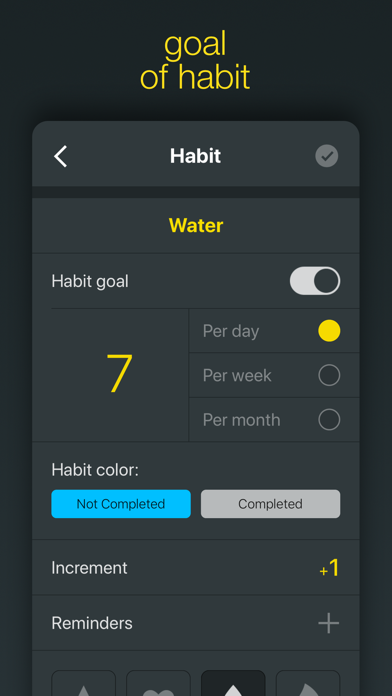 Habits: Goal Tracker screenshot 3