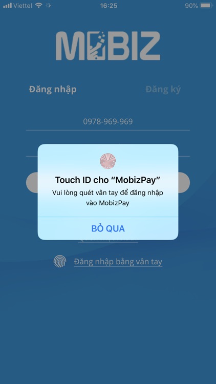 MobizPay - Đa tiện ích screenshot-3